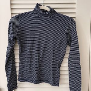 Brandy Melville Striped Turtleneck